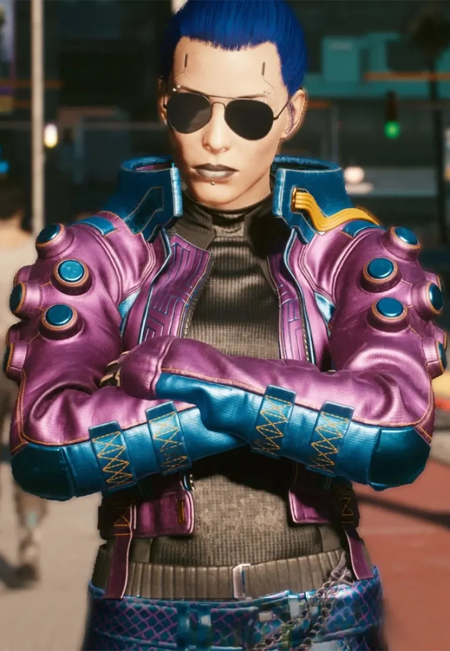 Deadly Lagoon Armored Syn-Silk Pozer Cyberpunk Leather Jacket
